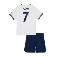 Tottenham Hotspur Son Heung-min #7 Fotballklær Hjemmedraktsett Barn 2022-23 Kortermet (+ korte bukser)